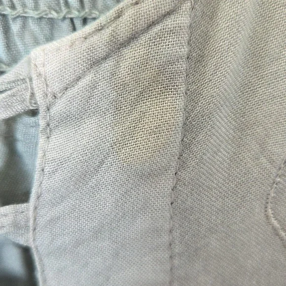 Sapogee Bohemian Dress with Corset Bodice Lace Detail Free Size Sage Green - Picture 5 of 16